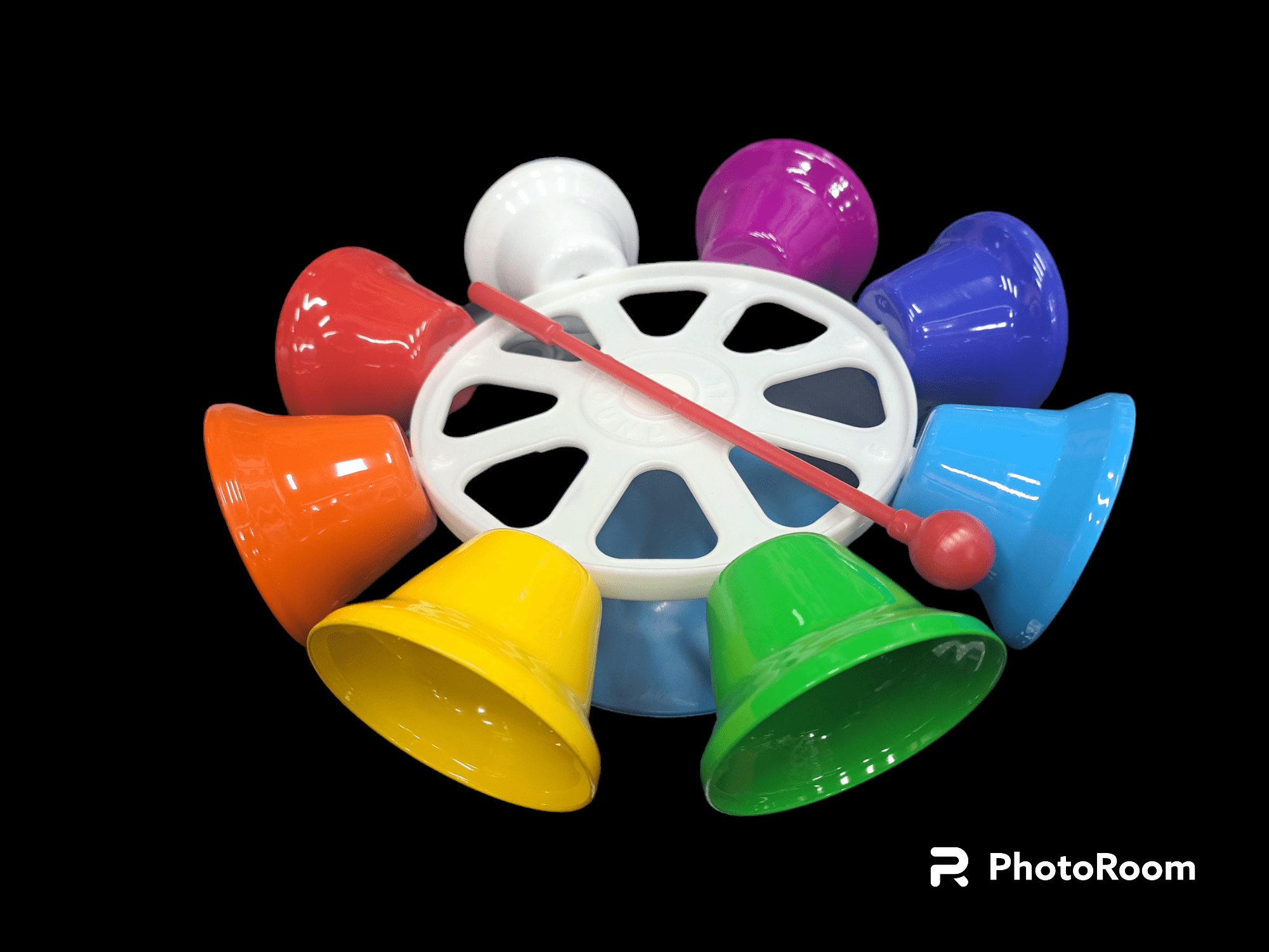 Rainbow Spinning Bell - Image 1